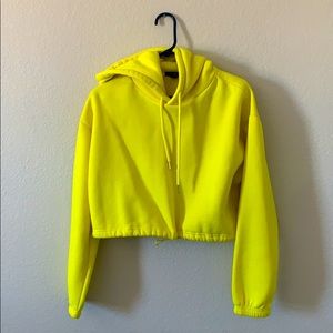Crop top hoodie